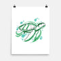 Turtle Watercolor-None-Matte-Poster-ellr