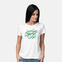 Turtle Watercolor-Womens-Basic-Tee-ellr