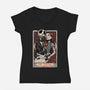 The Love Before The Nightmare-Womens-V-Neck-Tee-glitchygorilla