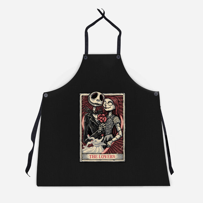 The Love Before The Nightmare-Unisex-Kitchen-Apron-glitchygorilla