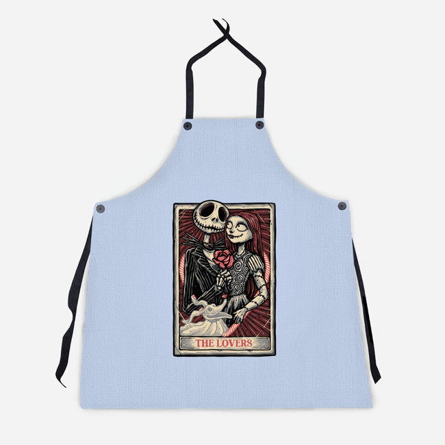 The Love Before The Nightmare-Unisex-Kitchen-Apron-glitchygorilla