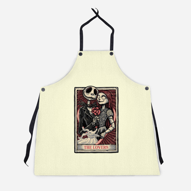The Love Before The Nightmare-Unisex-Kitchen-Apron-glitchygorilla