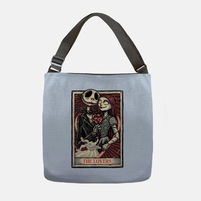 The Love Before The Nightmare-None-Adjustable Tote-Bag-glitchygorilla