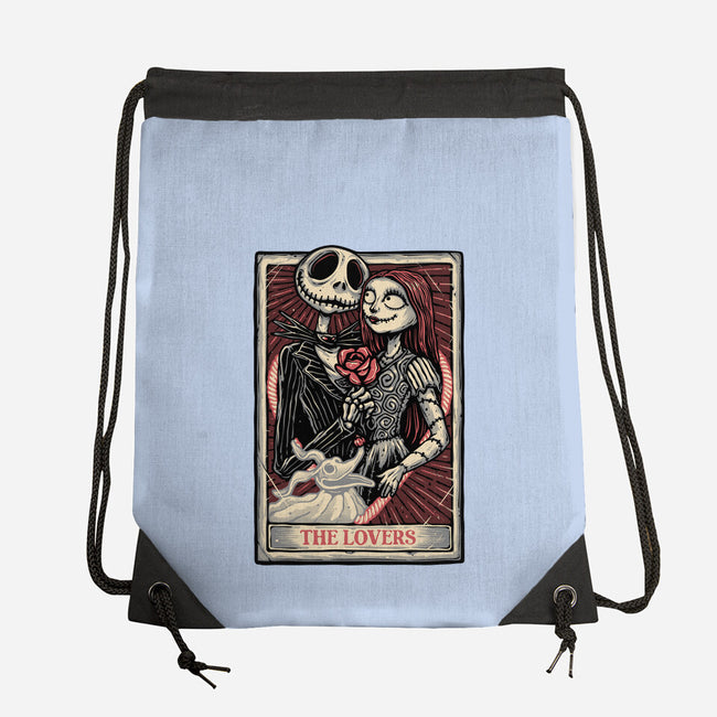 The Love Before The Nightmare-None-Drawstring-Bag-glitchygorilla