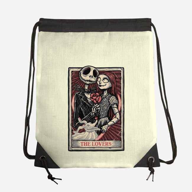 The Love Before The Nightmare-None-Drawstring-Bag-glitchygorilla