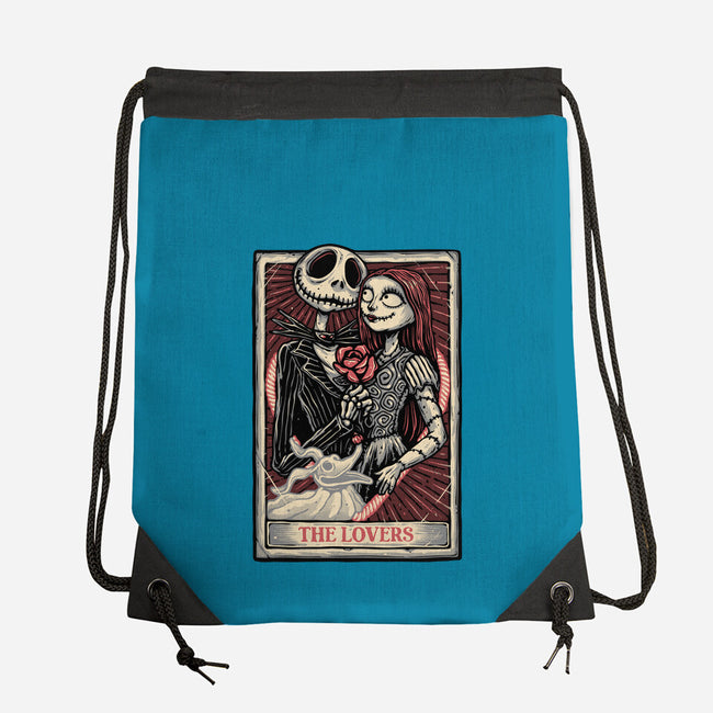 The Love Before The Nightmare-None-Drawstring-Bag-glitchygorilla