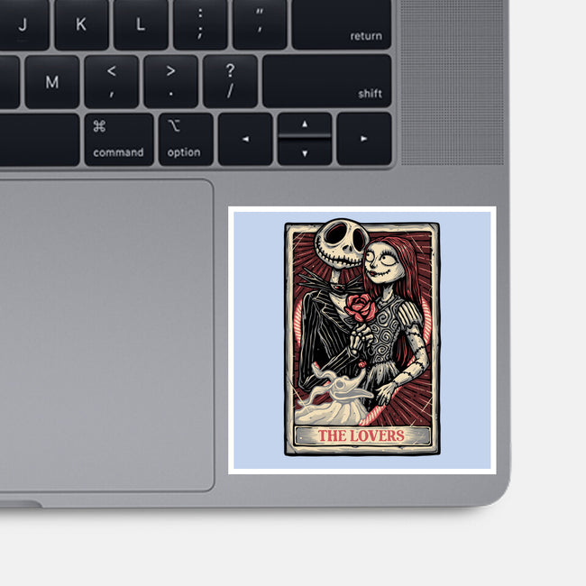 The Love Before The Nightmare-None-Glossy-Sticker-glitchygorilla