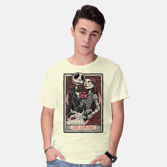The Love Before The Nightmare-Mens-Basic-Tee-glitchygorilla