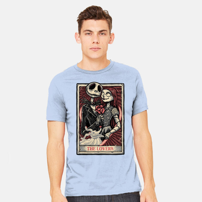 The Love Before The Nightmare-Mens-Heavyweight-Tee-glitchygorilla