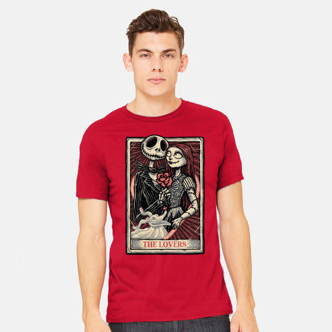 The Love Before The Nightmare-Mens-Heavyweight-Tee-glitchygorilla