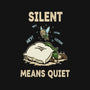 Silent Means Quiet-Unisex-Basic-Tank-LILIVIA