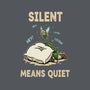 Silent Means Quiet-Unisex-Crew Neck-Sweatshirt-LILIVIA