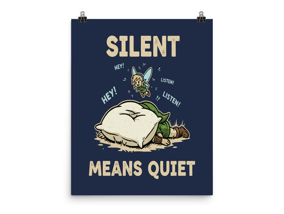 Silent Means Quiet