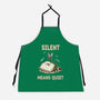 Silent Means Quiet-Unisex-Kitchen-Apron-LILIVIA