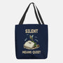 Silent Means Quiet-None-Basic Tote-Bag-LILIVIA