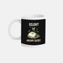 Silent Means Quiet-None-Mug-Drinkware-LILIVIA