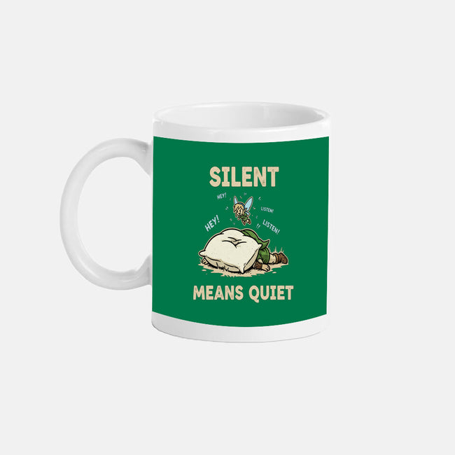 Silent Means Quiet-None-Mug-Drinkware-LILIVIA