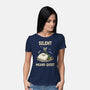 Silent Means Quiet-Womens-Basic-Tee-LILIVIA