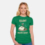 Silent Means Quiet-Womens-Fitted-Tee-LILIVIA