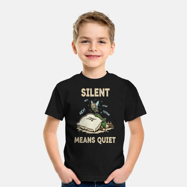 Silent Means Quiet-Youth-Basic-Tee-LILIVIA