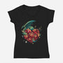 Love Role Play Game-Womens-V-Neck-Tee-Vallina84
