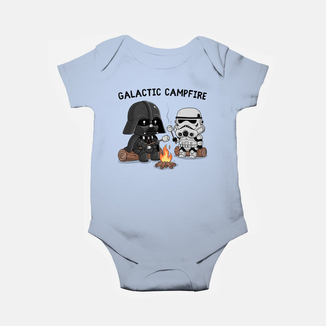 Galactic Campfire-Baby-Basic-Onesie-GODZILLARGE
