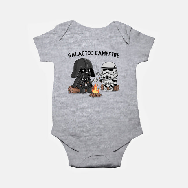 Galactic Campfire-Baby-Basic-Onesie-GODZILLARGE