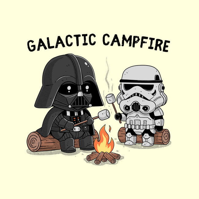 Galactic Campfire-None-Stretched-Canvas-GODZILLARGE