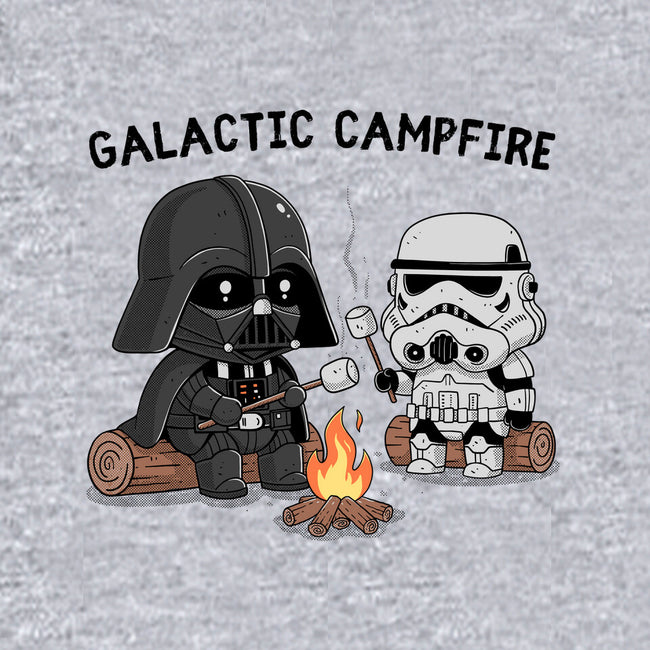 Galactic Campfire-Womens-V-Neck-Tee-GODZILLARGE