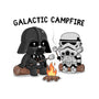 Galactic Campfire-Mens-Basic-Tee-GODZILLARGE