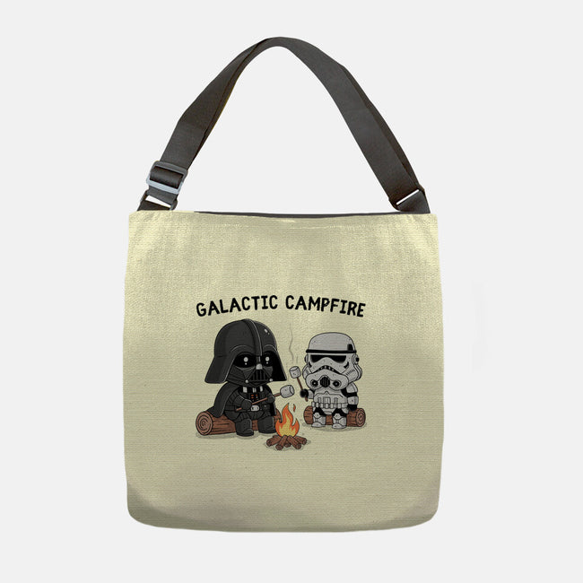 Galactic Campfire-None-Adjustable Tote-Bag-GODZILLARGE