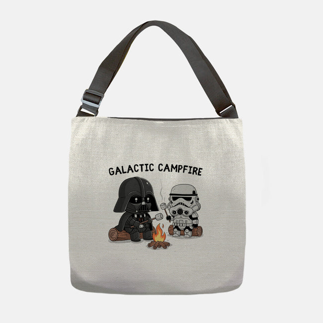 Galactic Campfire-None-Adjustable Tote-Bag-GODZILLARGE