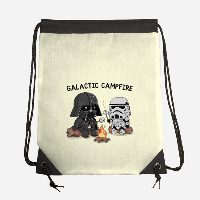 Galactic Campfire-None-Drawstring-Bag-GODZILLARGE
