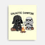 Galactic Campfire-None-Stretched-Canvas-GODZILLARGE
