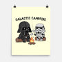 Galactic Campfire-None-Matte-Poster-GODZILLARGE