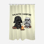 Galactic Campfire-None-Polyester-Shower Curtain-GODZILLARGE