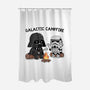 Galactic Campfire-None-Polyester-Shower Curtain-GODZILLARGE