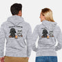 Galactic Campfire-Unisex-Zip-Up-Sweatshirt-GODZILLARGE