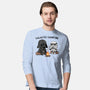 Galactic Campfire-Mens-Long Sleeved-Tee-GODZILLARGE
