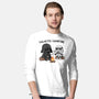 Galactic Campfire-Mens-Long Sleeved-Tee-GODZILLARGE