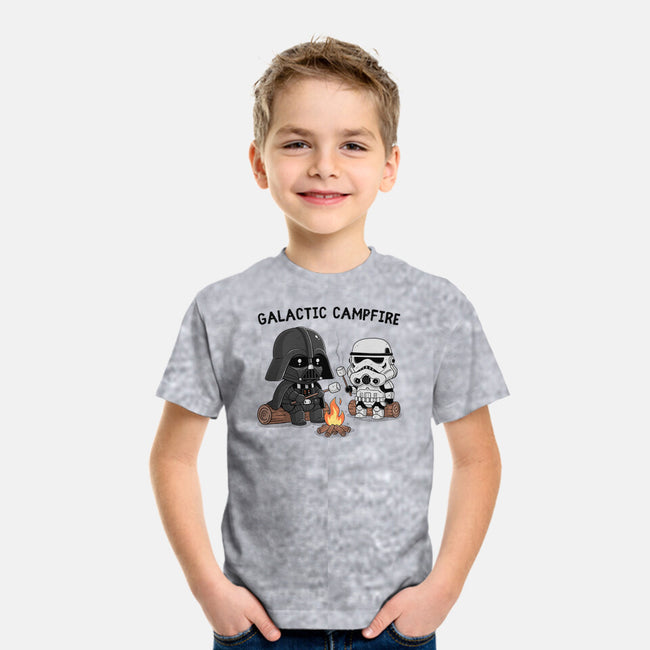 Galactic Campfire-Youth-Basic-Tee-GODZILLARGE