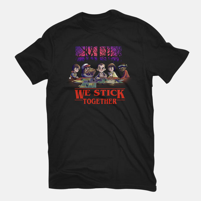 We Stick Together-Womens-Basic-Tee-fanfabio