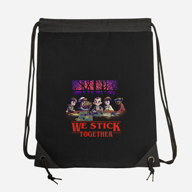 We Stick Together-None-Drawstring-Bag-fanfabio