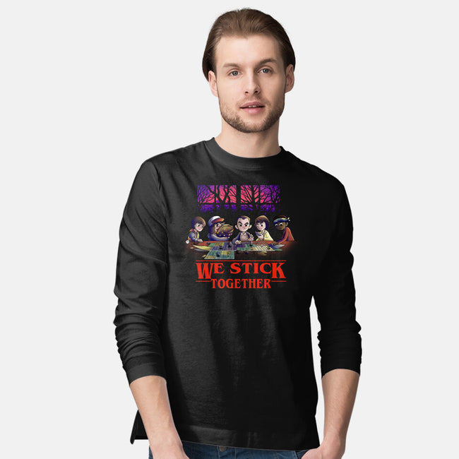 We Stick Together-Mens-Long Sleeved-Tee-fanfabio