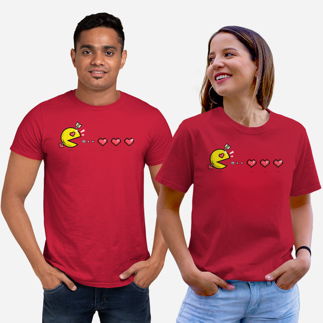 Pac-Lentine's Day-Unisex-Basic-Tee-krisren28