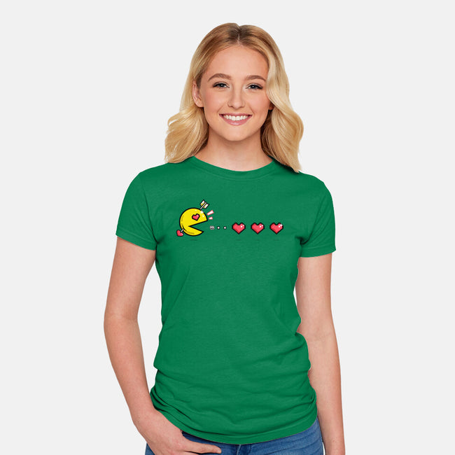 Pac-Lentine's Day-Womens-Fitted-Tee-krisren28