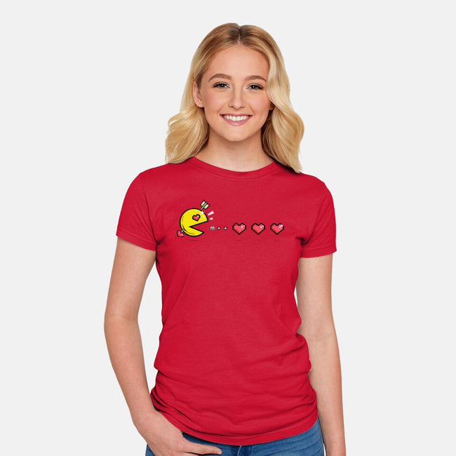 Pac-Lentine's Day-Womens-Fitted-Tee-krisren28