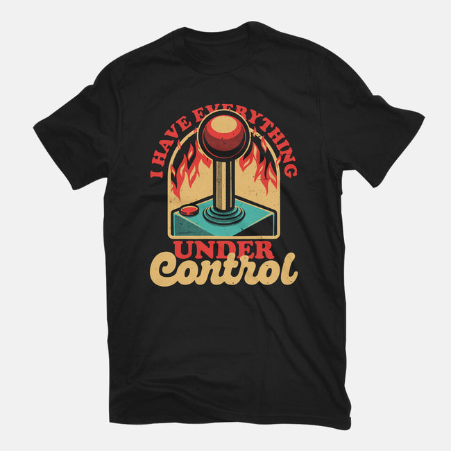 Joystick Fire Control Funny-Womens-Basic-Tee-Studio Mootant
