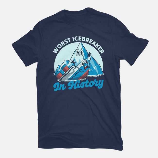Iceberg Ship Joke-Womens-Fitted-Tee-Studio Mootant