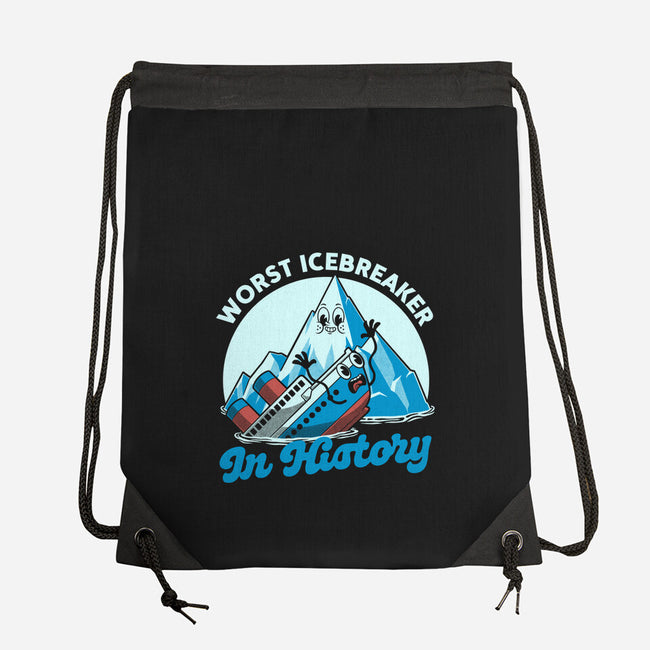 Iceberg Ship Joke-None-Drawstring-Bag-Studio Mootant